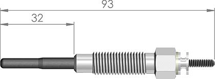 A-N PARTS 095 101 - Bougie de préchauffage cwaw.fr