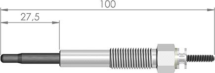 A-N PARTS 095 180 - Bougie de préchauffage cwaw.fr