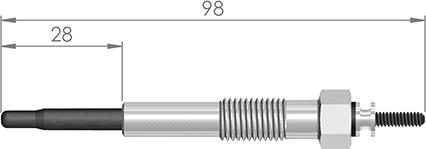 A-N PARTS 096 475 - Bougie de préchauffage cwaw.fr