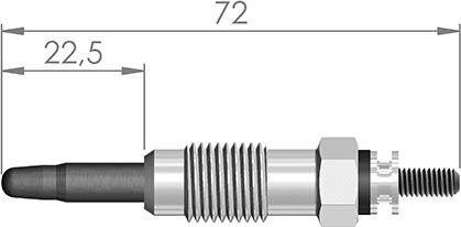 A-N PARTS 041 234 - Bougie de préchauffage cwaw.fr