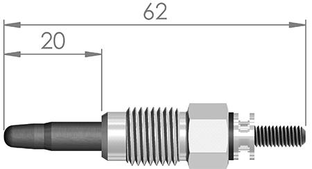 A-N PARTS 059 173 - Bougie de préchauffage cwaw.fr