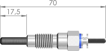 A-N PARTS 066 107 - Bougie de préchauffage cwaw.fr