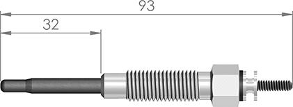 A-N PARTS 014 243 - Bougie de préchauffage cwaw.fr