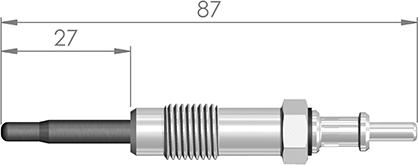 A-N PARTS 086 250 - Bougie de préchauffage cwaw.fr