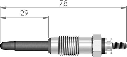 A-N PARTS 078 141 - Bougie de préchauffage cwaw.fr