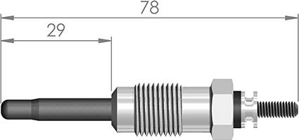 A-N PARTS 077 210 - Bougie de préchauffage cwaw.fr