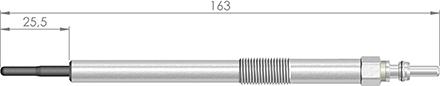 A-N PARTS 163 111 - Bougie de préchauffage cwaw.fr