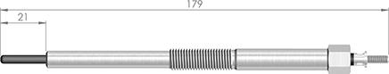 A-N PARTS 180 031 - Bougie de préchauffage cwaw.fr