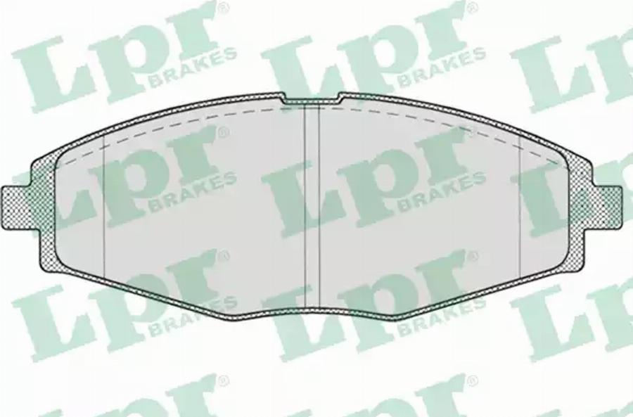 AP 05P693 - Kit de plaquettes de frein, frein à disque cwaw.fr