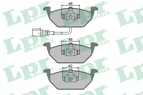 AP 05P692 - Kit de plaquettes de frein, frein à disque cwaw.fr