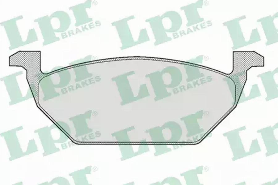 AP 05P668 - Kit de plaquettes de frein, frein à disque cwaw.fr