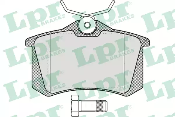 AP 05P634 - Kit de plaquettes de frein, frein à disque cwaw.fr