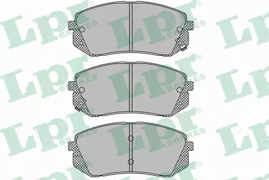 AP 05P1415 - Kit de plaquettes de frein, frein à disque cwaw.fr