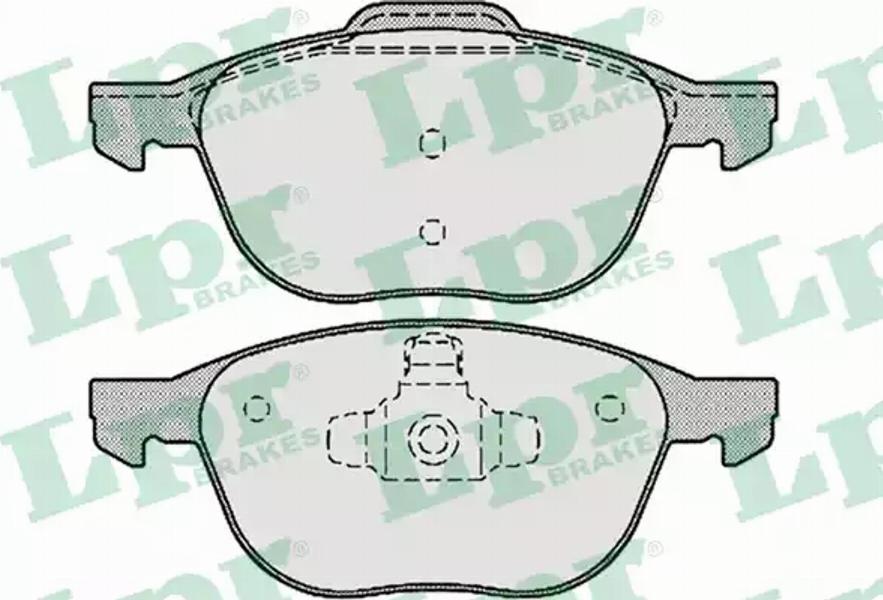 AP 05P1190 - Kit de plaquettes de frein, frein à disque cwaw.fr