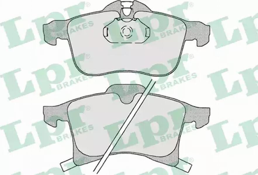 AP 05P1197 - Kit de plaquettes de frein, frein à disque cwaw.fr