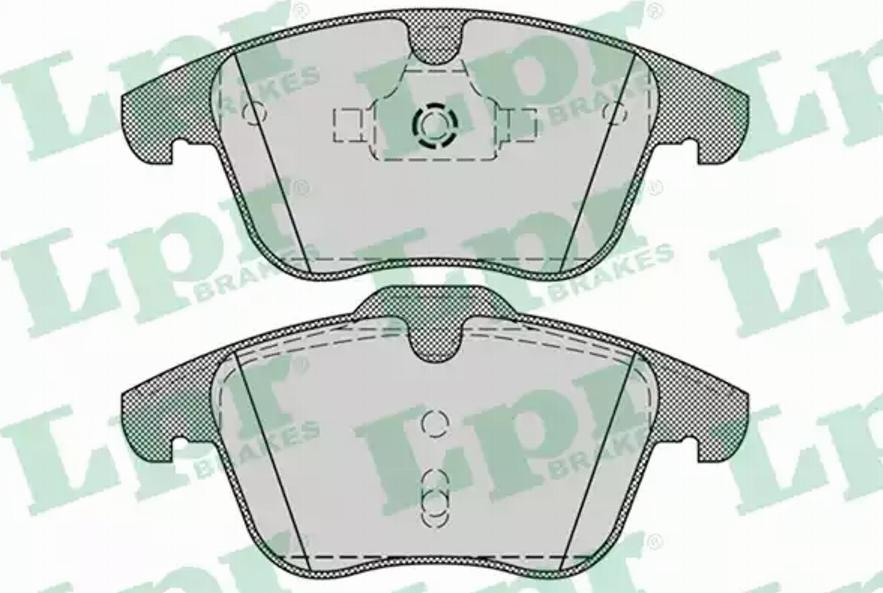 AP 05P1255 - Kit de plaquettes de frein, frein à disque cwaw.fr