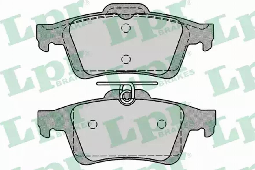 AP 05P1236 - Kit de plaquettes de frein, frein à disque cwaw.fr