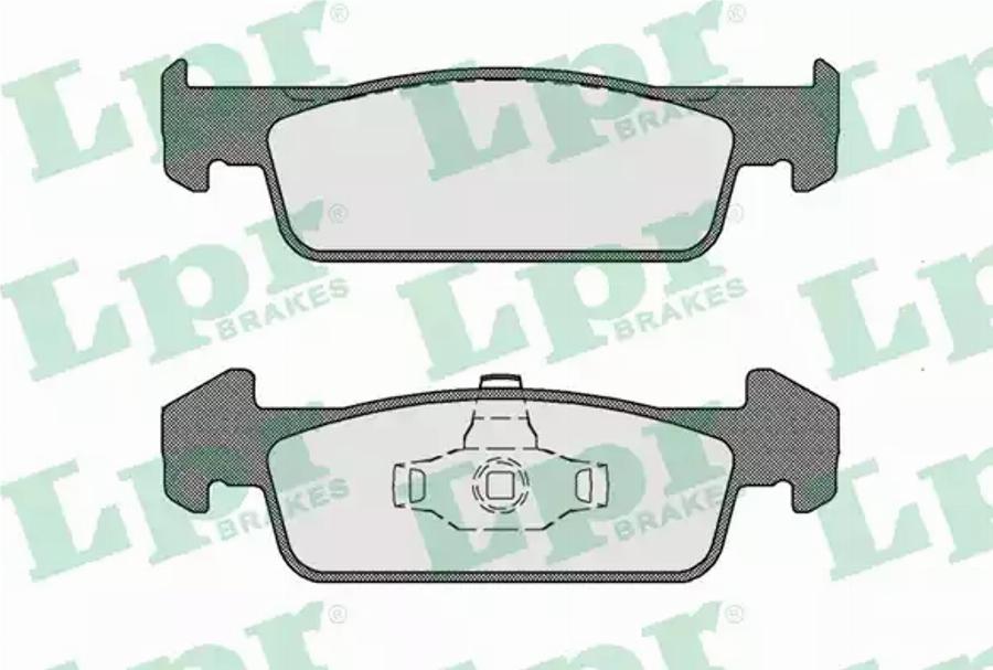 AP 05P1796 - Kit de plaquettes de frein, frein à disque cwaw.fr