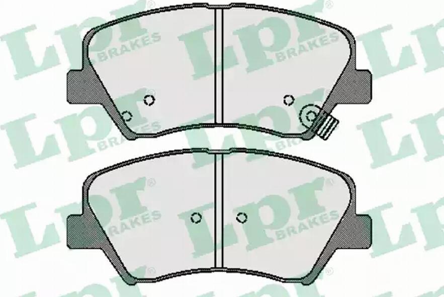 AP 05P1744 - Kit de plaquettes de frein, frein à disque cwaw.fr