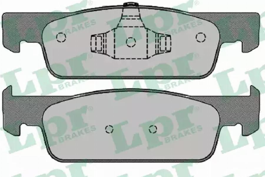 AP 05P1702 - Kit de plaquettes de frein, frein à disque cwaw.fr