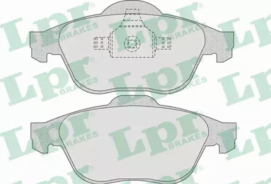 AP 05P864 - Kit de plaquettes de frein, frein à disque cwaw.fr