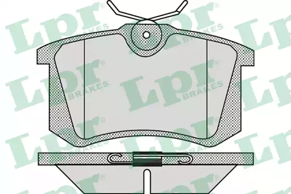 AP 05P868 - Kit de plaquettes de frein, frein à disque cwaw.fr