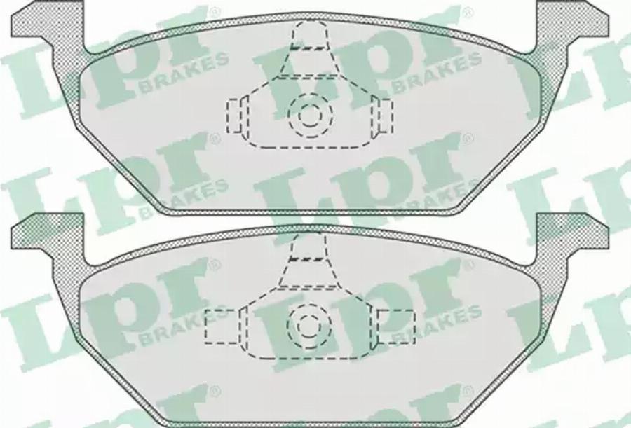 AP 05P730 - Kit de plaquettes de frein, frein à disque cwaw.fr