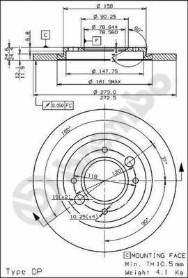 AP 19200 - Disque de frein cwaw.fr