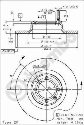 AP 14058 - Disque de frein cwaw.fr