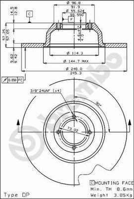 AP 14063 - Disque de frein cwaw.fr