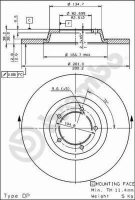 Stellox 6020-3333K-SX - Disque de frein cwaw.fr