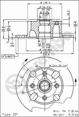 AP 14034 - Disque de frein cwaw.fr