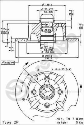 AP 14035 - Disque de frein cwaw.fr