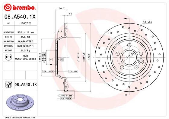 AP 15007 X - Disque de frein cwaw.fr