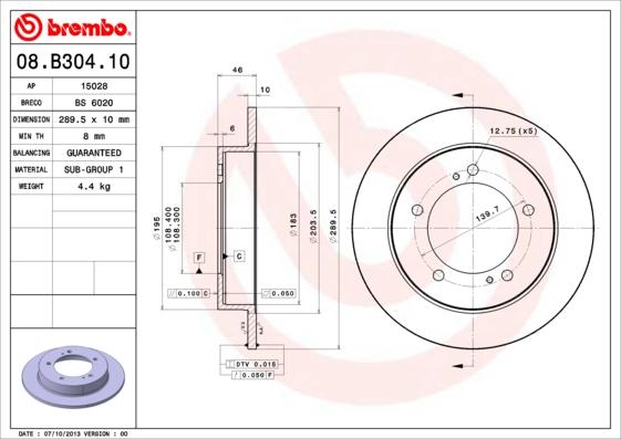 AP 15028 - Disque de frein cwaw.fr