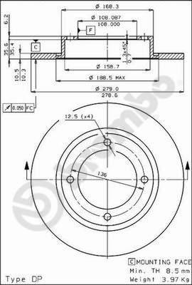 AP 12000 - Disque de frein cwaw.fr