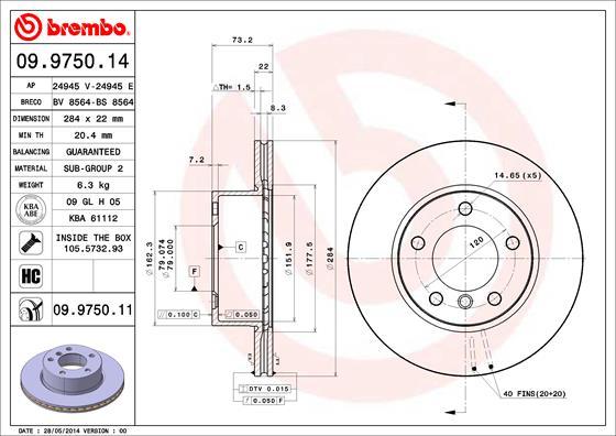 AP 24945 E - Disque de frein cwaw.fr