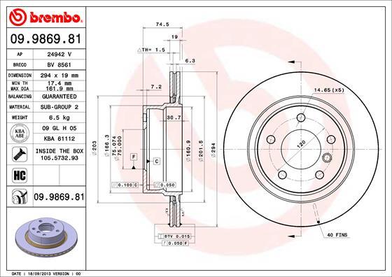 AP 24942 V - Disque de frein cwaw.fr