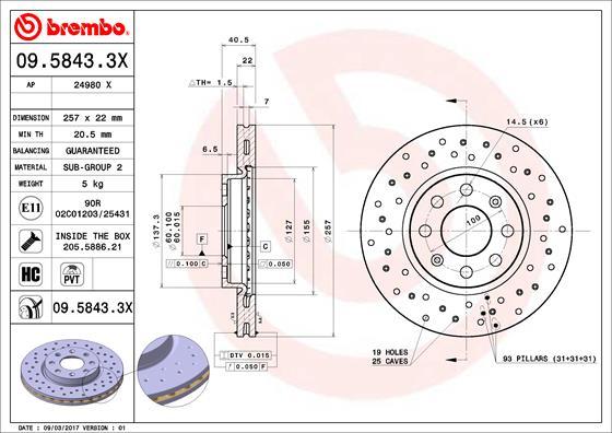 AP 24980 X - Disque de frein cwaw.fr