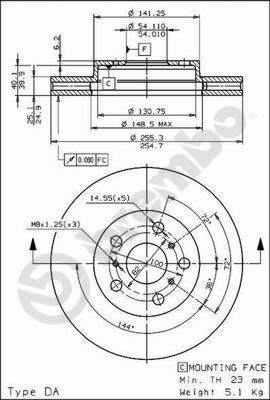 AP 24558 - Disque de frein cwaw.fr