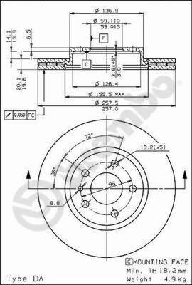 AP 24600 - Disque de frein cwaw.fr