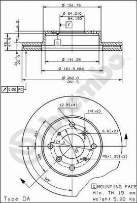 AP 24197 - Disque de frein cwaw.fr