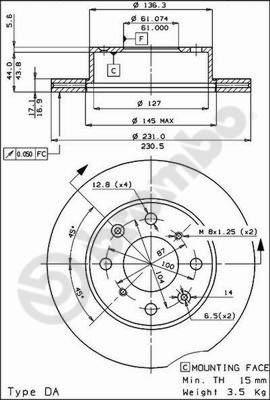 AP 24148 - Disque de frein cwaw.fr