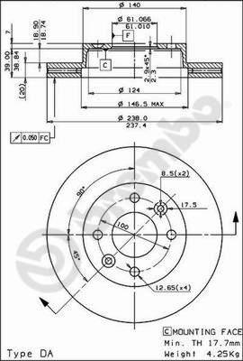 AP 24185 - Disque de frein cwaw.fr