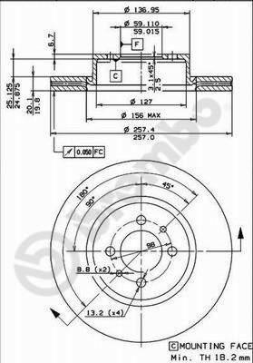 AP 24178 - Disque de frein cwaw.fr