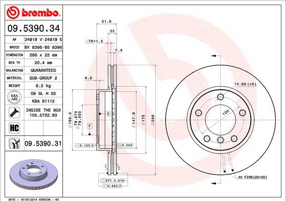 AP 24819 E - Disque de frein cwaw.fr