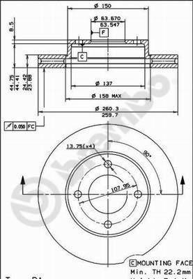 AP 24298 - Disque de frein cwaw.fr