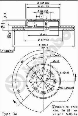 AP 24226 - Disque de frein cwaw.fr