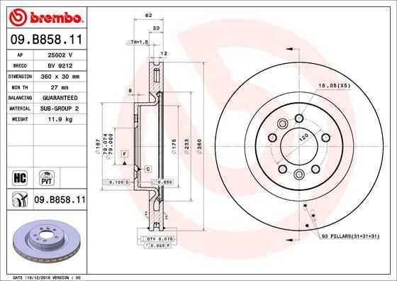 AP 25602 V - Disque de frein cwaw.fr