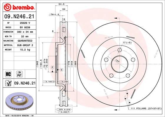 AP 25629 V - Disque de frein cwaw.fr